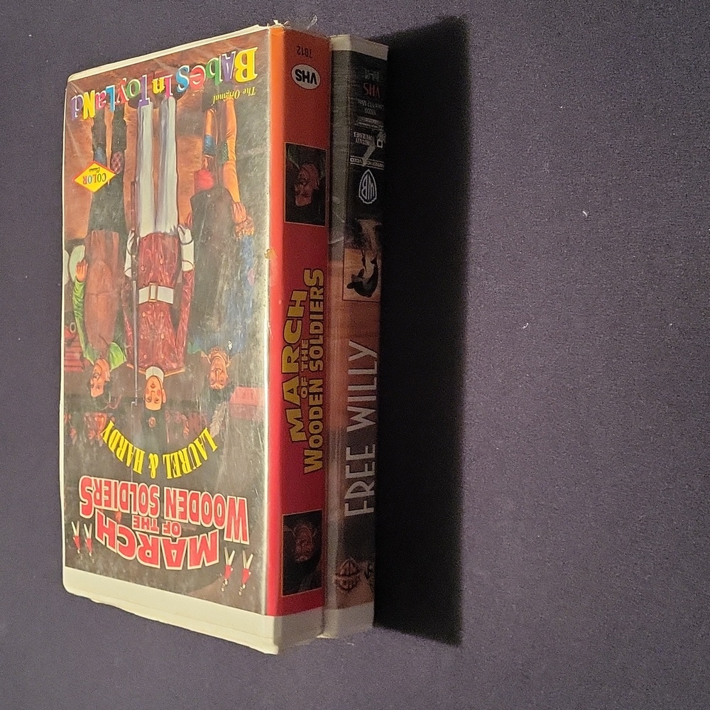 VHS tapes